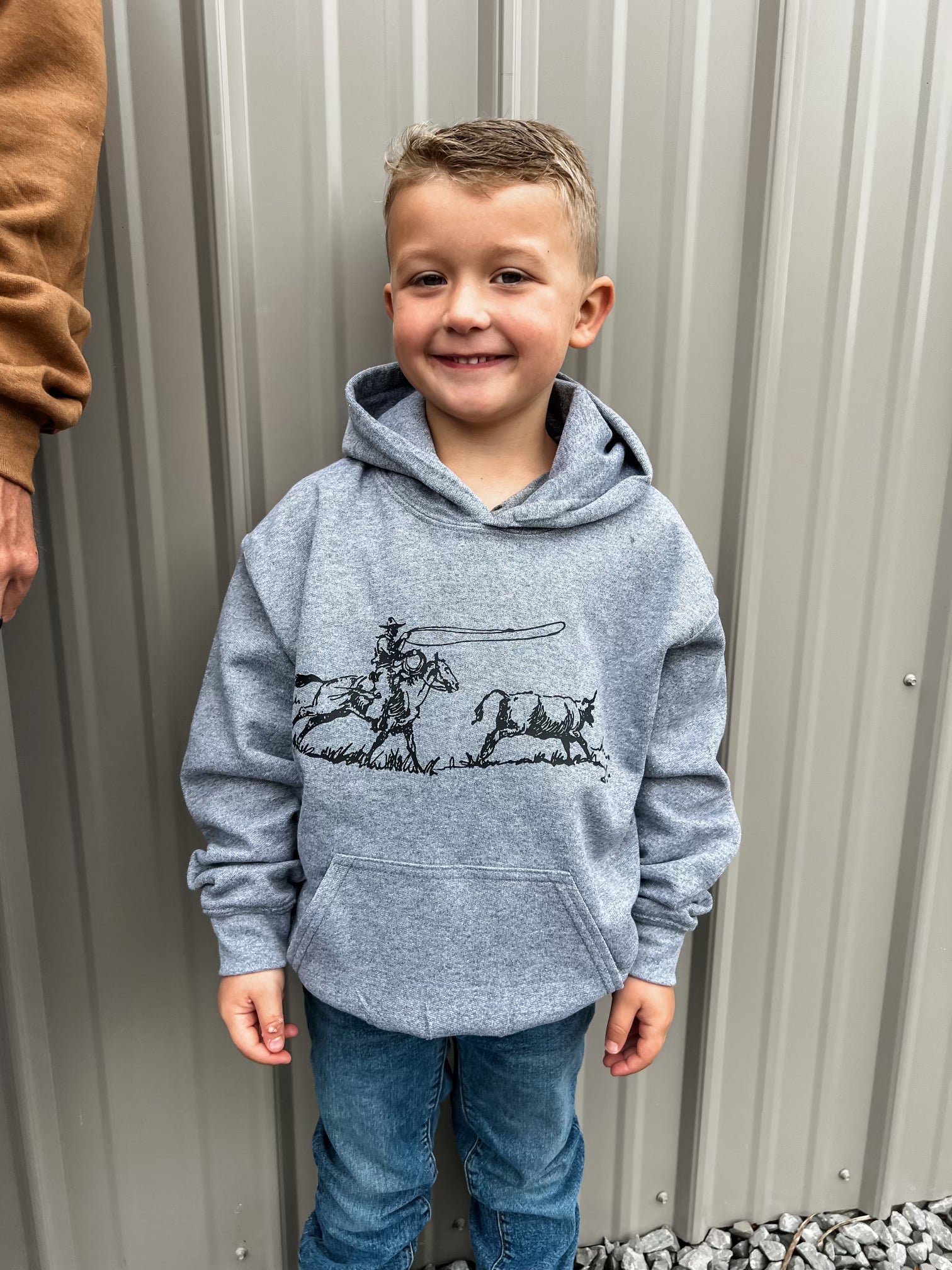 ROPING COWBOY HOODIE | KIDS